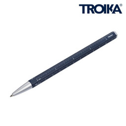 TROIKA PES40 - Multifunctional Ballpoint Pen with Ruler and Scale