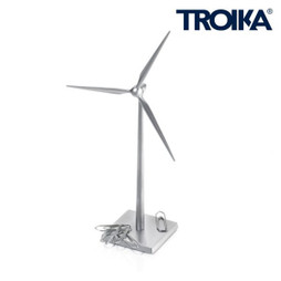 TROIKA WIN01 - Wind Turbine Magnetic Paper Clip Holder