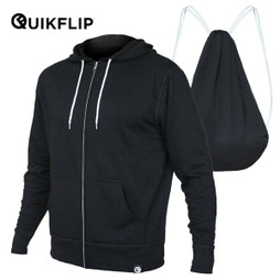 Claps QK001 - Vielseitiger Hoodie mit Integriertem Rucksack