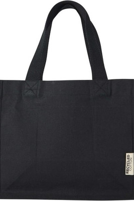 Odessa 9 L Mini-Tragetasche mit Bodenfalte aus 220 g/m² GRS Recyclingbaumwolle - EgotierPro 120787