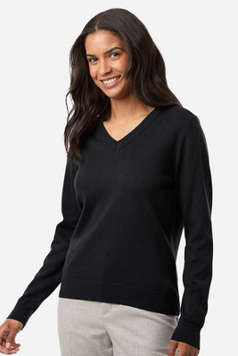 Devon & Jones DG445W - Pull à col en V New Classics pour femmes