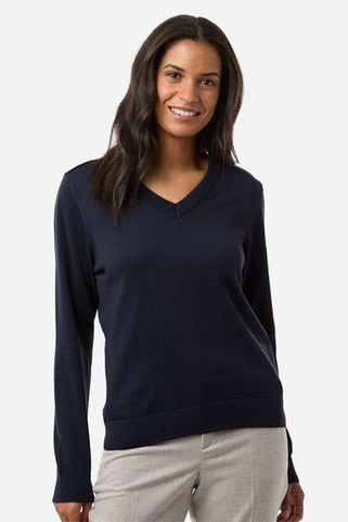 Devon & Jones DG445W - Womens New Classics V-Neck Sweater