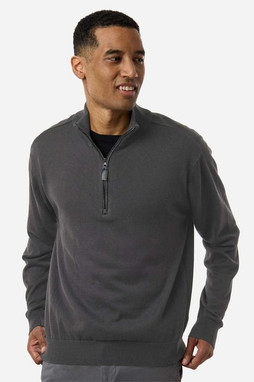 Devon & Jones DG446 - Mens New Classics Quarter-Zip Sweater