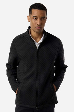 Devon & Jones DG740 - Mens Berkley Textured Full-Zip Jacket