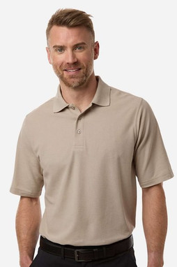 Harriton M105 - Mens Maverick CVC Pique Polo