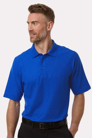 Harriton M105 - Mens Maverick CVC Pique Polo