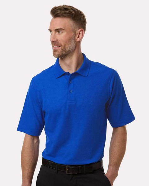 Harriton M105 - Polo manches longues CVC pour hommes