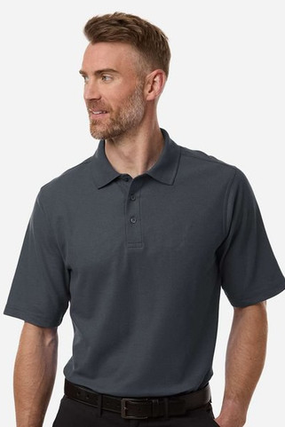 Harriton M105T - Mens Tall Maverick CVC Pique Polo