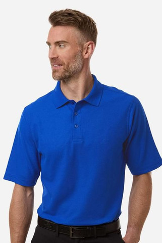 Harriton M105T - Mens Tall Maverick CVC Pique Polo