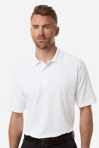 Harriton M105T - Mens Tall Maverick CVC Pique Polo