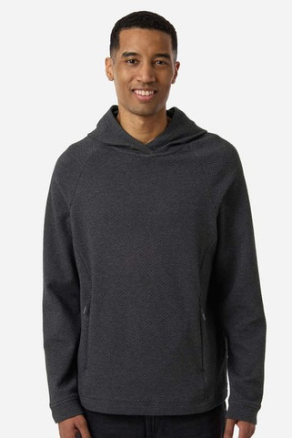 North End NE729 - Mens Spirit Textured Hooded Pullover