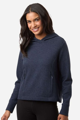 North End NE729W - Pull à capuche texturé Spirit pour femme