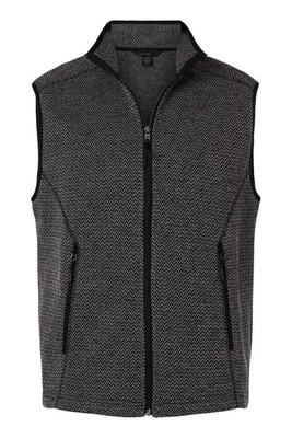 North End NE731 - Men's Jasper Jacquard Fleece Vest