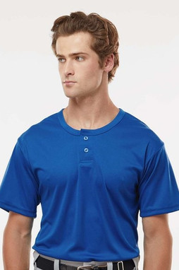 Alleson Athletic 7930 - Mens B-Core Placket Jersey