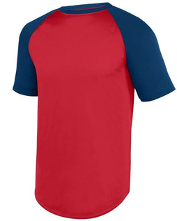 Augusta Sportswear 1509 - Youth Wicking Short Sleeve Baseball Jersey