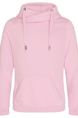 AWDis JHA021 - Unisex Cross Neck Hooded Sweatshirt