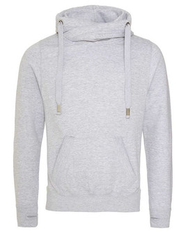 AWDis JHA021 - Unisex Cross Neck Hooded Sweatshirt