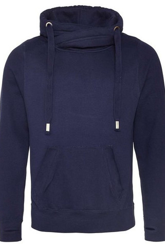 AWDis JHA021 - Unisex Cross Neck Hooded Sweatshirt