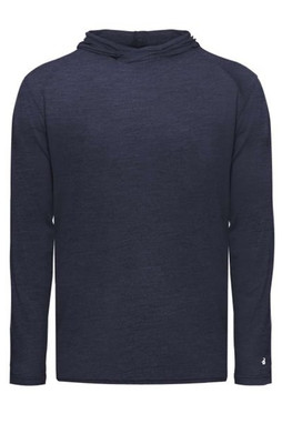 Badger 2905 - Youth Tri-Blend Surplice Hooded Long Sleeve T-Shirt