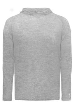 Badger 2905 - Youth Tri-Blend Surplice Hooded Long Sleeve T-Shirt