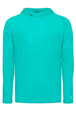 Badger 2905 - Youth Tri-Blend Surplice Hooded Long Sleeve T-Shirt