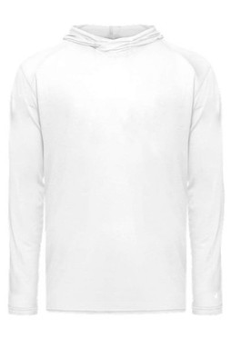 Badger 2905 - Youth Tri-Blend Surplice Hooded Long Sleeve T-Shirt