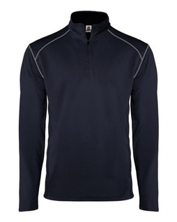 Badger 4438 - Mens Money Mesh Quarter-Zip Pullover