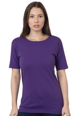 Bayside 3300 - Camiseta de mujer con cuello redondo USA-Made