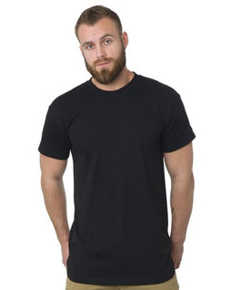 Bayside 5200 - Camiseta alta de hombre, fabricada en EE.UU.