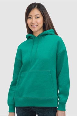 Bayside 7760 - Sudadera con capucha USA-Made de mujer