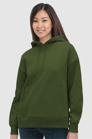 Bayside 7760 - Sudadera con capucha USA-Made de mujer