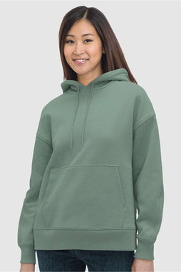 Bayside 7760 - Sudadera con capucha USA-Made de mujer