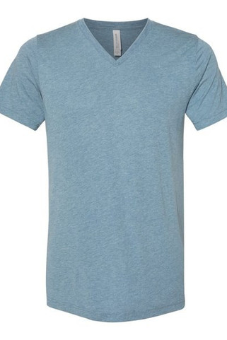 Bella+Canvas 3415 - Unisex Triblend V-Neck T-Shirt
