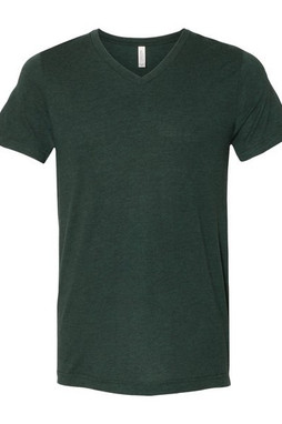 Bella+Canvas 3415 - Remera Unisex Triblend con cuello en V
