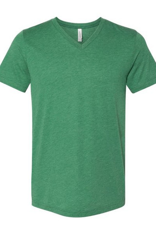 Bella+Canvas 3415 - Unisex Triblend V-Neck T-Shirt