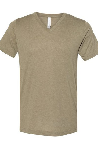 Bella+Canvas 3415 - Unisex Triblend V-Neck T-Shirt