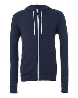 Bella+Canvas 3739 - Veste à Capuche Unisexe en Polycoton Douillet