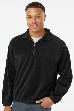 Burnside 3052 - Jersey con cremallera y forro polar para hombre