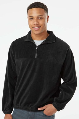 Burnside 3052 - Men's Polar Fleece Quarter-Zip Pullover