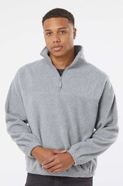 Burnside 3052 - Jersey con cremallera y forro polar para hombre