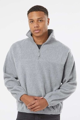 Burnside 3052 - Jersey con cremallera y forro polar para hombre