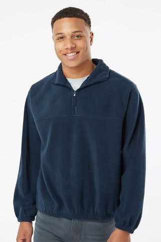 Burnside 3052 - Jersey con cremallera y forro polar para hombre