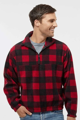 Burnside 3052 - Jersey con cremallera y forro polar para hombre