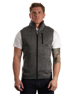 Burnside 3910 - Chaleco de punto jersey para hombre