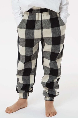 Burnside 4810 - Joggers de franela juveniles