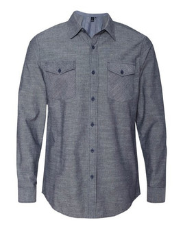 Burnside 8255 - Men's Chambray Shirt