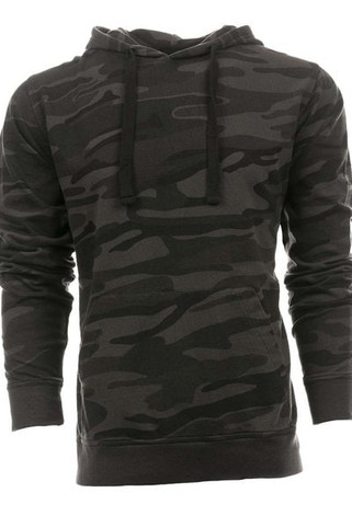 Burnside 8605 - Sudadera con capucha de felpa francesa lavada con enzimas para hombre