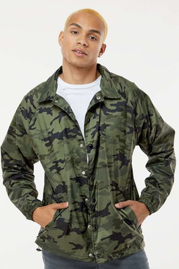 Burnside 9718 - Chaqueta de entrenador unisex Mentor