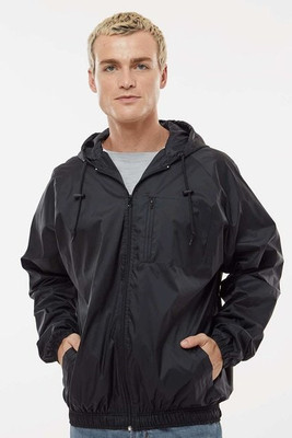 Burnside 9728 - Unisex Mentor Hooded Coach's Jacket
