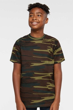 Code Five 2207 - Youth Camouflage T-Shirt